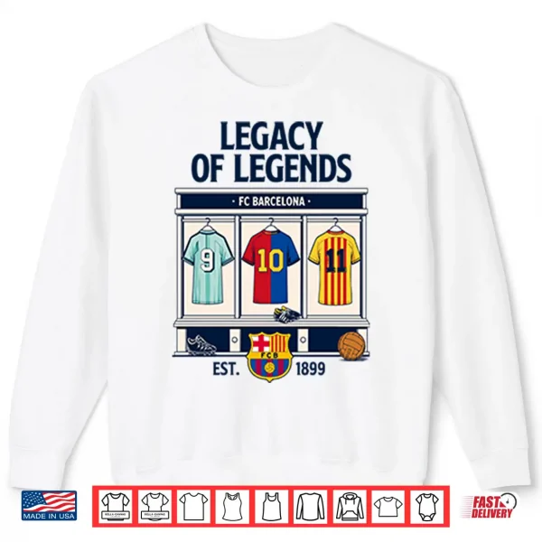 Sweatshirt FC Barcelona Legacy Of Legends Est 1899 Shirt 2