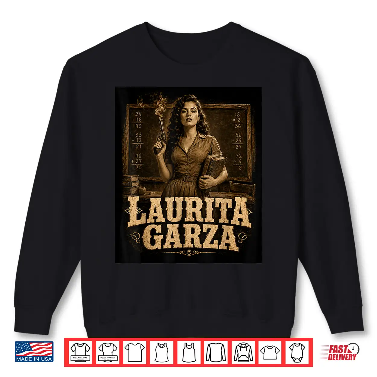 Funny Laurita Garza Vintage Western Teacher Scene Fun Shirt Funny Laurita Garza Vintage Western Teacher Scene Fun Shirt