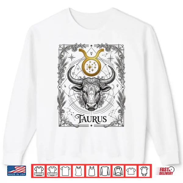 Sweatshirt Funny Taurus Zodiac Sign April May Birthday Men Women Shirt