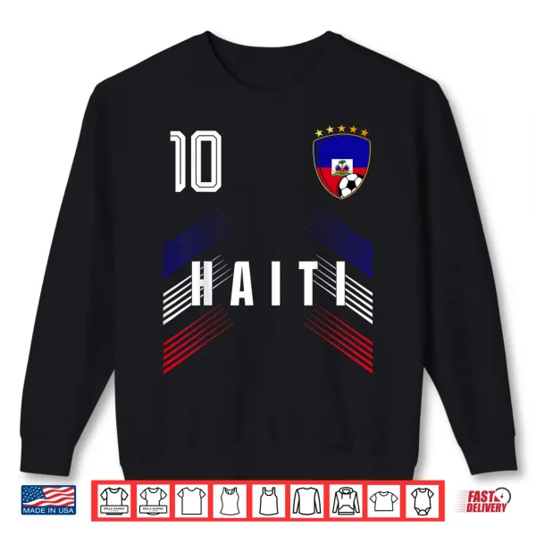 Sweatshirt Haiti Flag Haitian Pride Lovers Shirt
