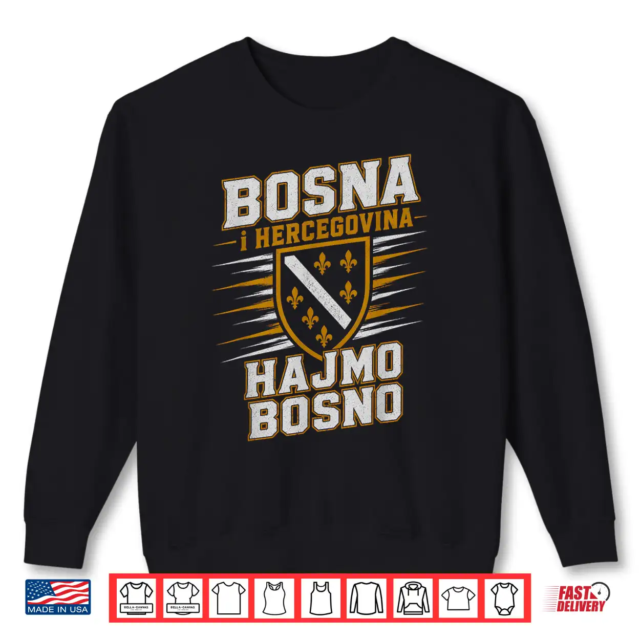Hajmo Bosno Bosnia And Herzegovina Design Bosna Hercegovina Shirt Hajmo Bosno Bosnia And Herzegovina Design Bosna Hercegovina Shirt