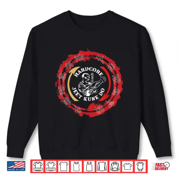 Sweatshirt Hardcore Jeet Kune Do Logo Shirt