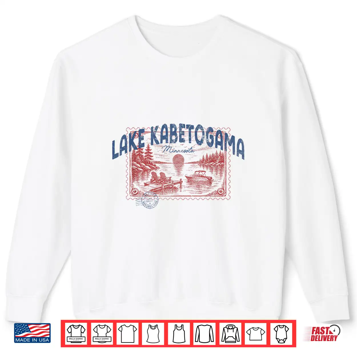 Lake Kabetogama Minnesota Outdoors Vintage Shirt Lake Kabetogama Minnesota Outdoors Vintage Shirt