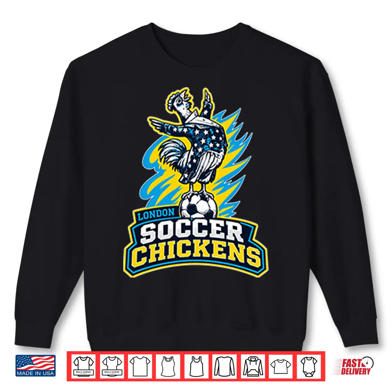 London Soccer Chickens Shirt London Soccer Chickens Shirt
