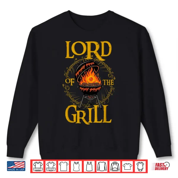 Lord Of The Grill Bbq Daddy Nerd Dad Funny Dad Jokes Shirt 2 Sweatshirt Lord of the Grill BBQ Daddy Nerd Dad Funny Dad Jokes Shirt