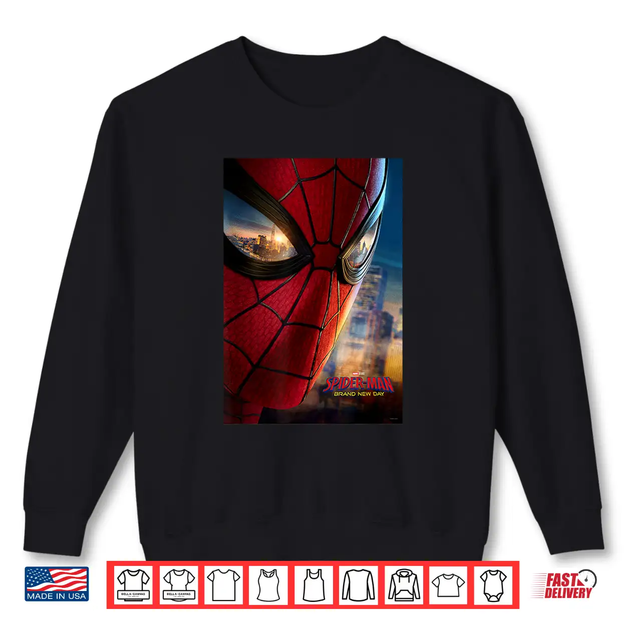 Marvel Studios Spider Man Day Mask Eyes Poster Shirt Marvel Studios Spider Man Day Mask Eyes Poster Shirt