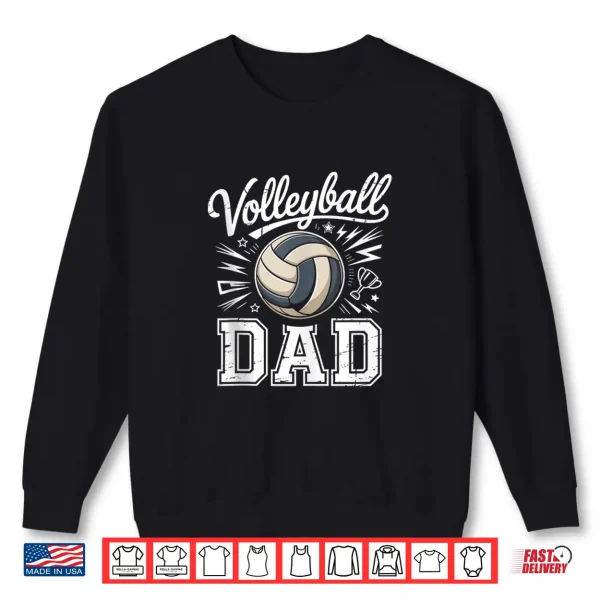 Mens Proud Volleyball Dad Shirt 2 Sweatshirt Mens Proud Volleyball Dad Shirt