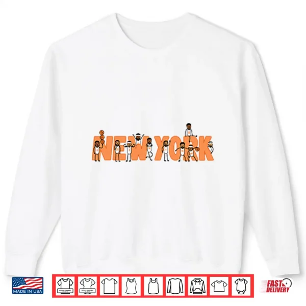 New York Knicks Cartoon Stick Figure PNG 2 Sweatshirt New York Knicks Cartoon Stick Figure Shirt 2