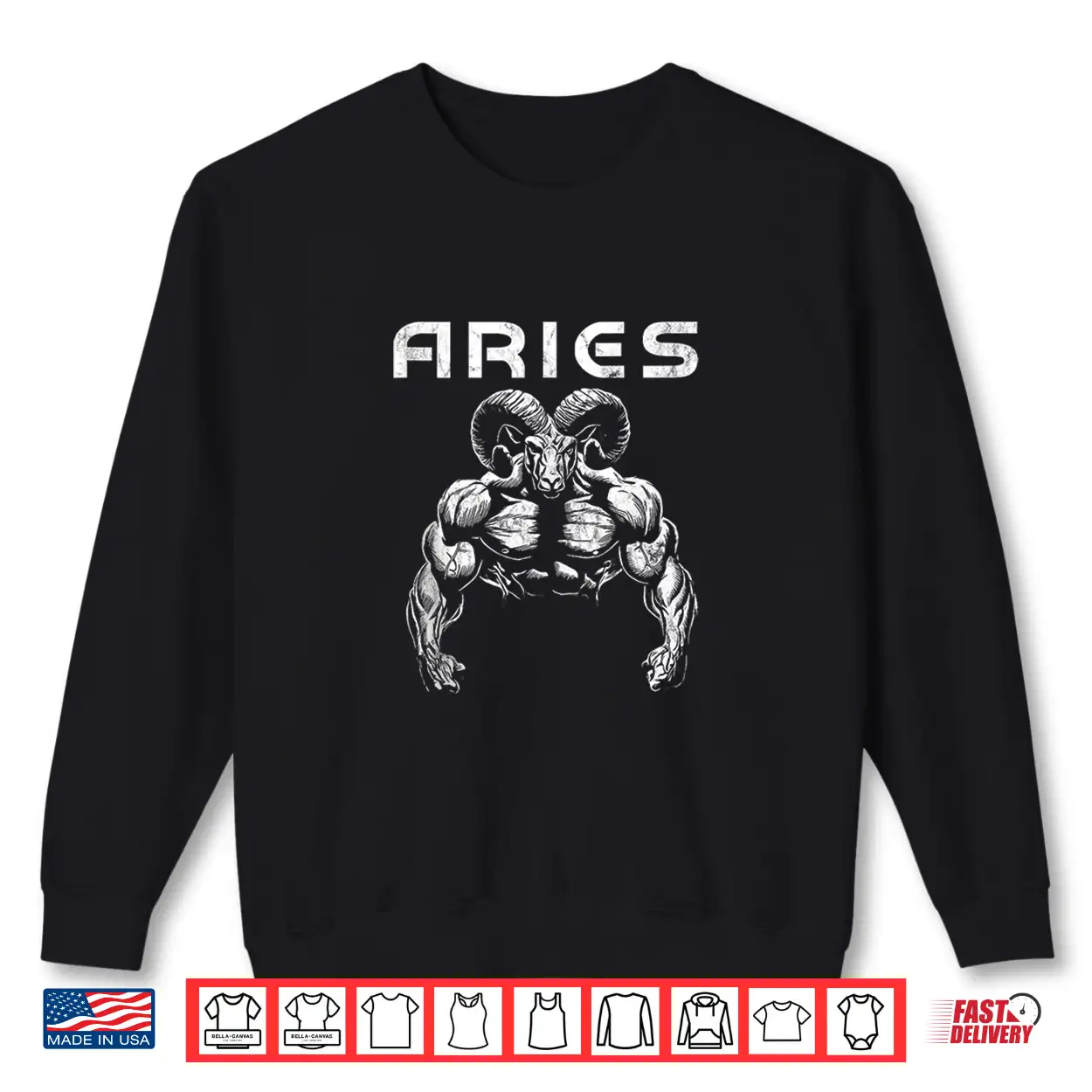 Ram With Muscles Aries Zodiac Workout Gym Shirt Ram With Muscles Aries Zodiac Workout Gym Shirt