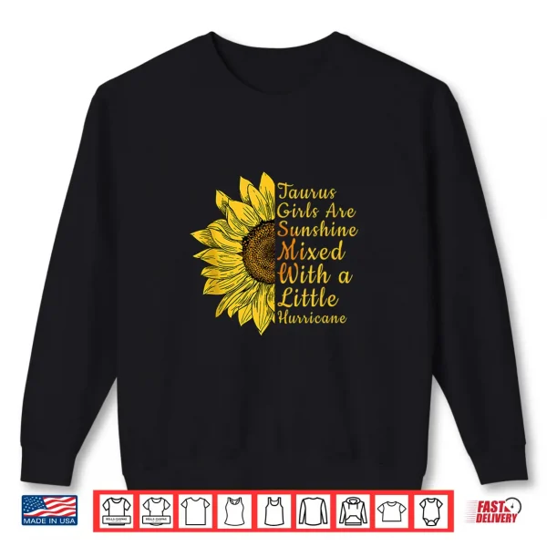 Sunflower Taurus Woman April And May Birthday Queen Gift Shirt 2 Sweatshirt Sunflower Taurus Woman April and May Birthday Queen Gift Shirt