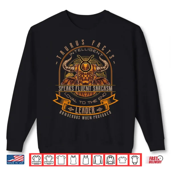 Taurus Facts Zodiac Sign Taurus April May Birthday Taurus Shirt 2 Sweatshirt Taurus Facts Zodiac Sign Taurus April May Birthday Taurus Shirt