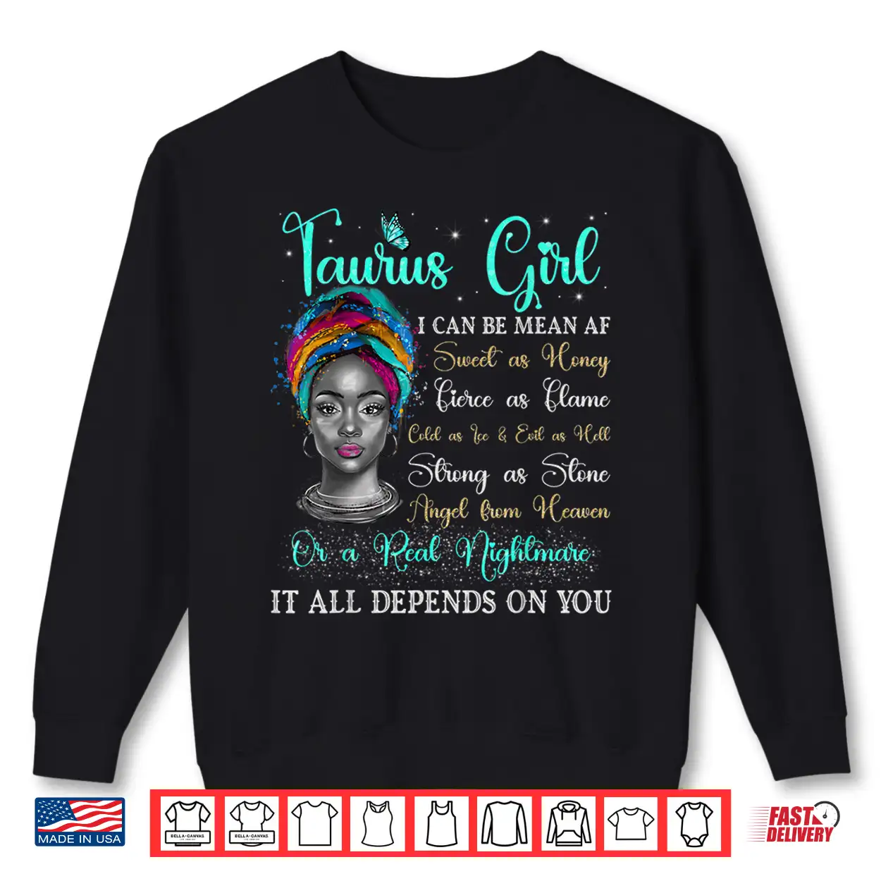 Taurus Girl Black Queen Zodiac Birthday Afro Woman Shirt Taurus Girl Black Queen Zodiac Birthday Afro Woman Shirt
