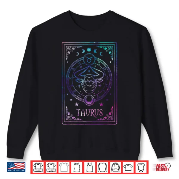 Taurus Tarot Card April May Birthday Astrology Zodiac Sign Shirt 2 Sweatshirt Taurus Tarot Card April May Birthday Astrology Zodiac Sign Shirt