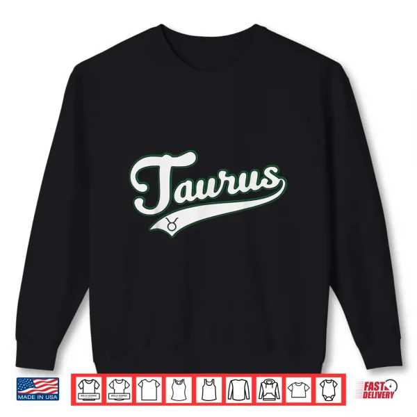 Sweatshirt Taurus Zodiac Sign April May Birthday Gift Astrology Retro Shirt