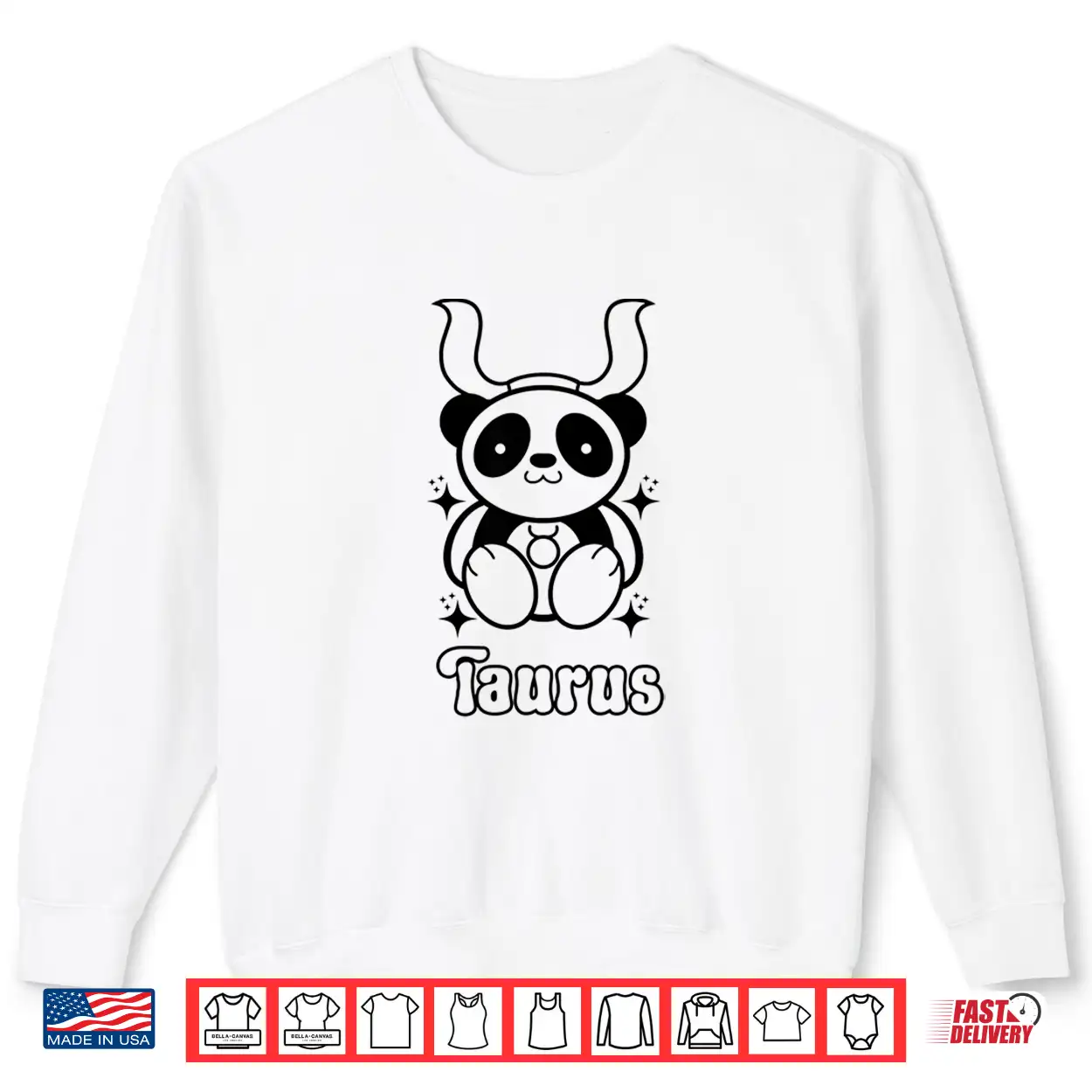 Taurus Zodiac Sign Kawaii Panda Bear Birthday Horoscope Shirt Taurus Zodiac Sign Kawaii Panda Bear Birthday Horoscope Shirt