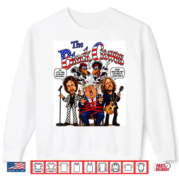 The Black Crowes Dump On Trump Shirt 2 Sweatshirt The Black Crowes Dump On Trump Shirt