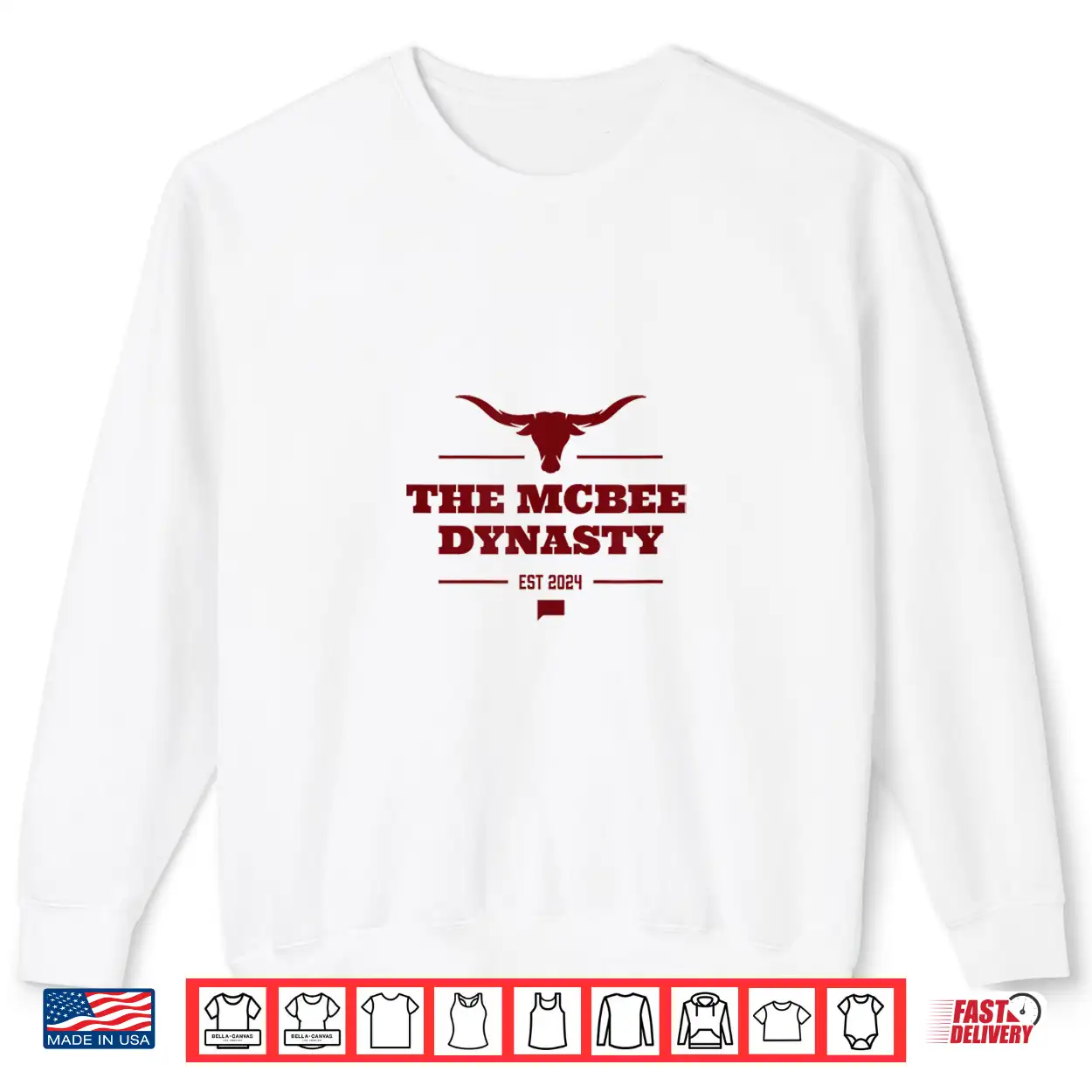 The Mcbee Dynasty Est 2024 Officially Licensed Shirt The Mcbee Dynasty Est 2024 Officially Licensed Shirt