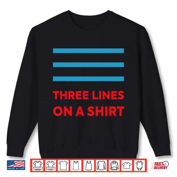 Sweatshirt Three Lines On A Shirt England Europe Shirt 2