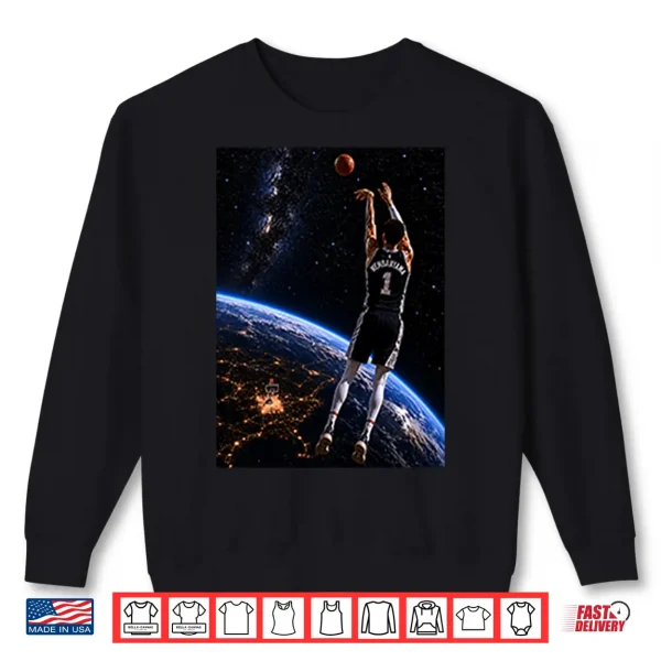 Wemby Alien Victor Wembanyama Shirt 2 Sweatshirt Wemby Alien Victor Wembanyama Shirt
