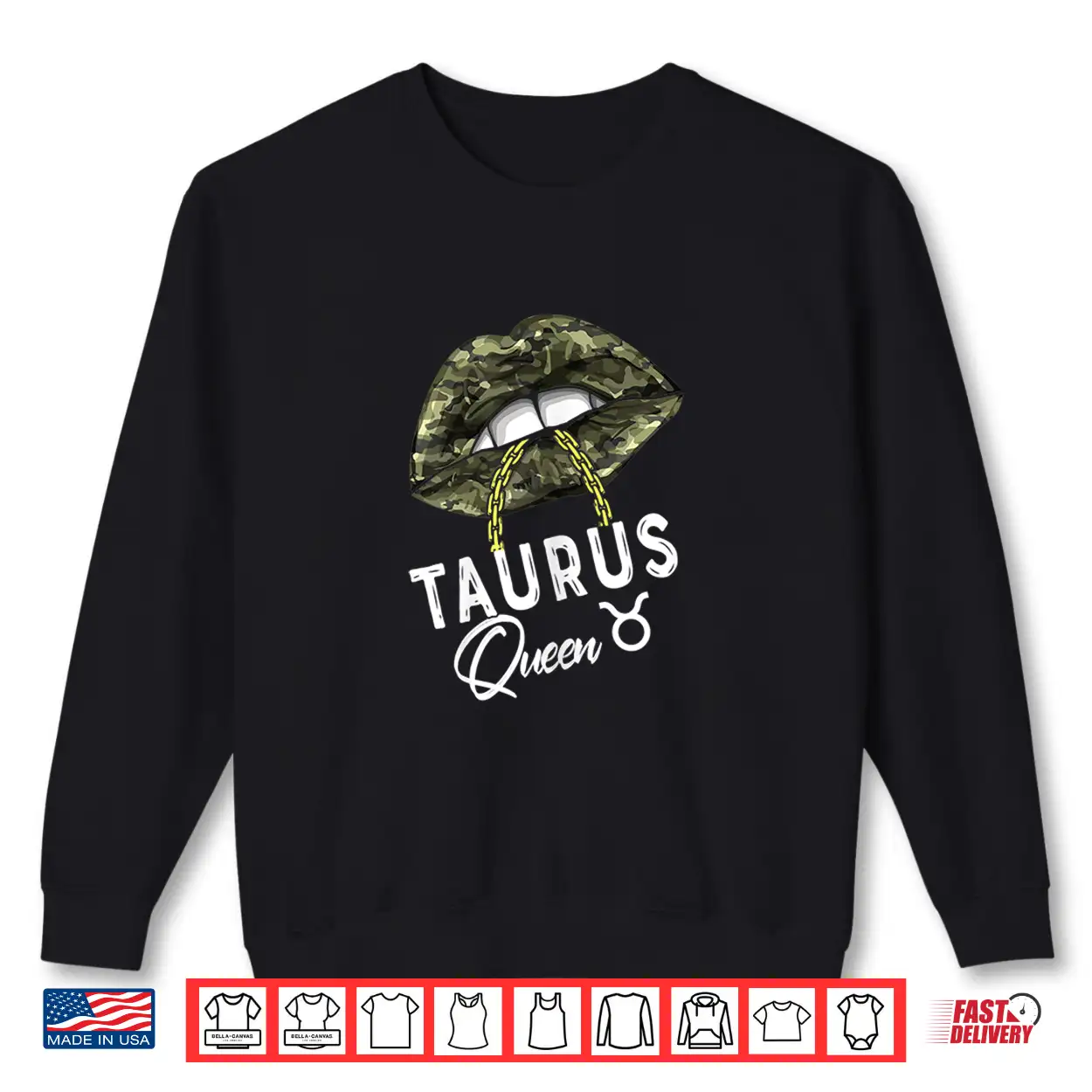 Womens Army Taurus Queen Lips Camouflage Womens Military Green Shirt Womens Army Taurus Queen Lips Camouflage Womens Military Green Shirt
