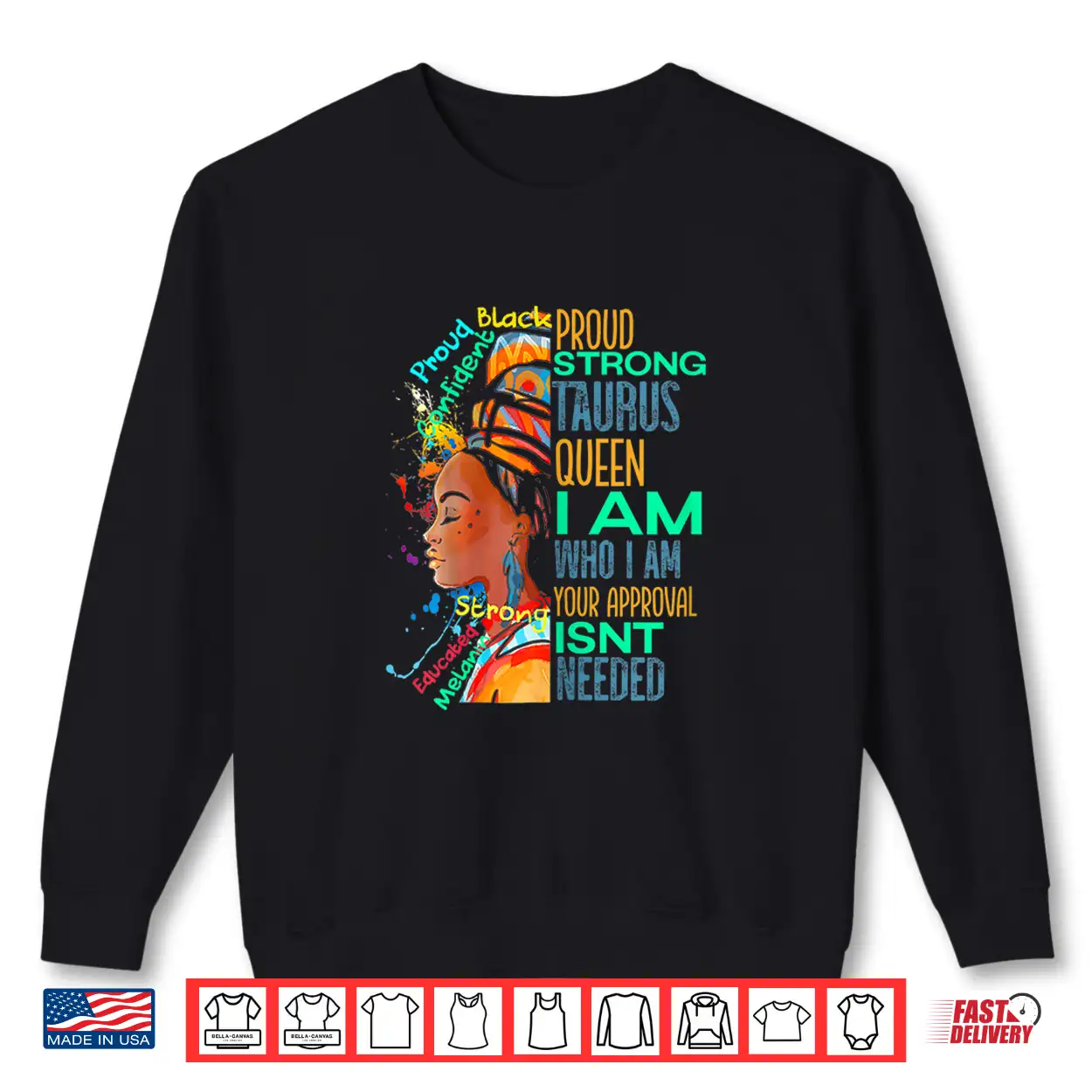 Womens Proud Strong Taurus Queen African Woman Black History Magic Shirt Womens Proud Strong Taurus Queen African Woman Black History Magic Shirt