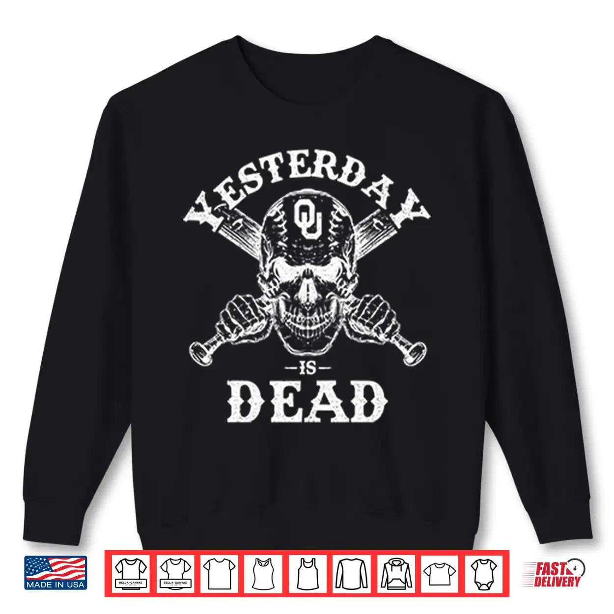 Yesterday Is Dead Oklahoma Sooners Shirt Yesterday Is Dead Oklahoma Sooners Shirt