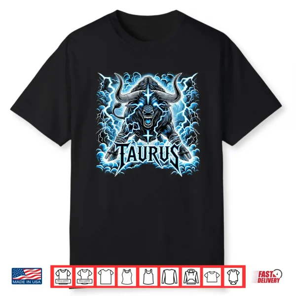Taurus Heavy Metal Zodiac Shirt