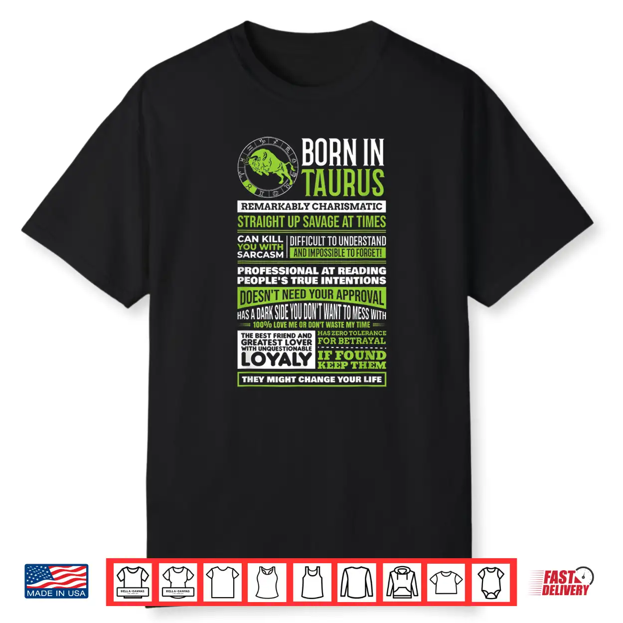 Taurus Horoscope Lover Zodiac Astrological Sign Funny Gift Shirt Taurus Horoscope Lover Zodiac Astrological Sign Funny Gift Shirt