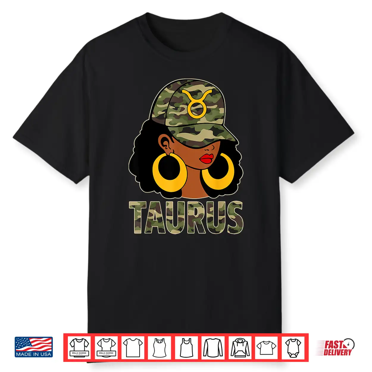 Taurus Queen Black Woman Cap Camoflauge Afro Girl Zodiac Shirt Taurus Queen Black Woman Cap Camoflauge Afro Girl Zodiac Shirt