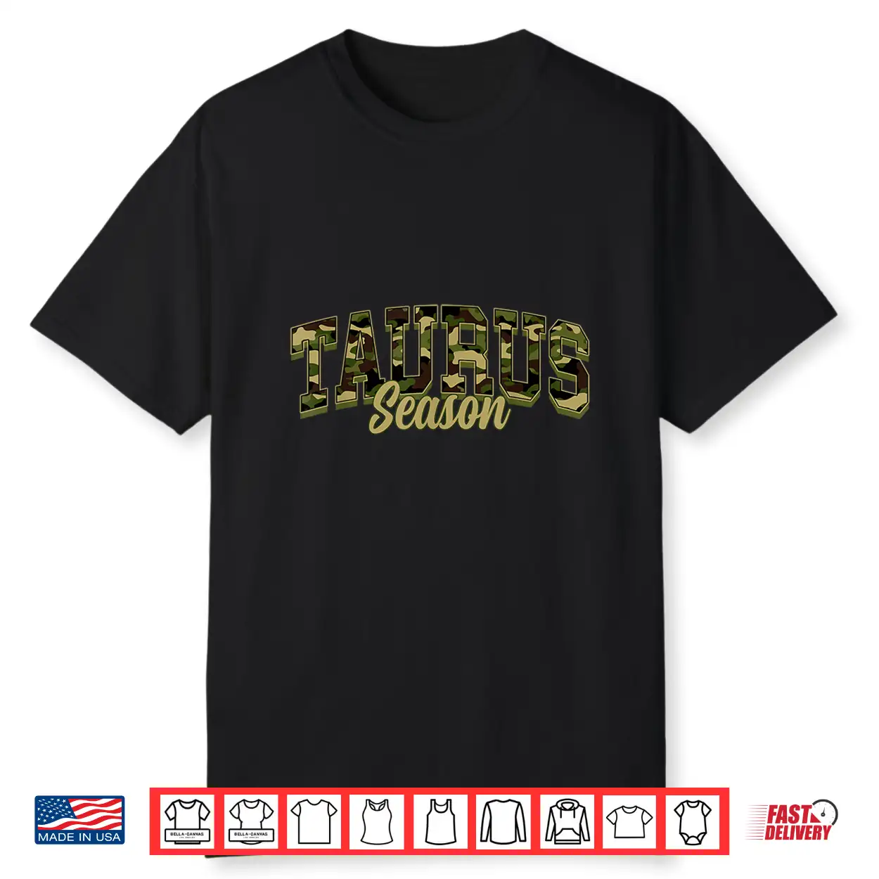 Taurus Season Camo Camouflage Birthday Zodiac Shirt Taurus Season Camo Camouflage Birthday Zodiac Shirt