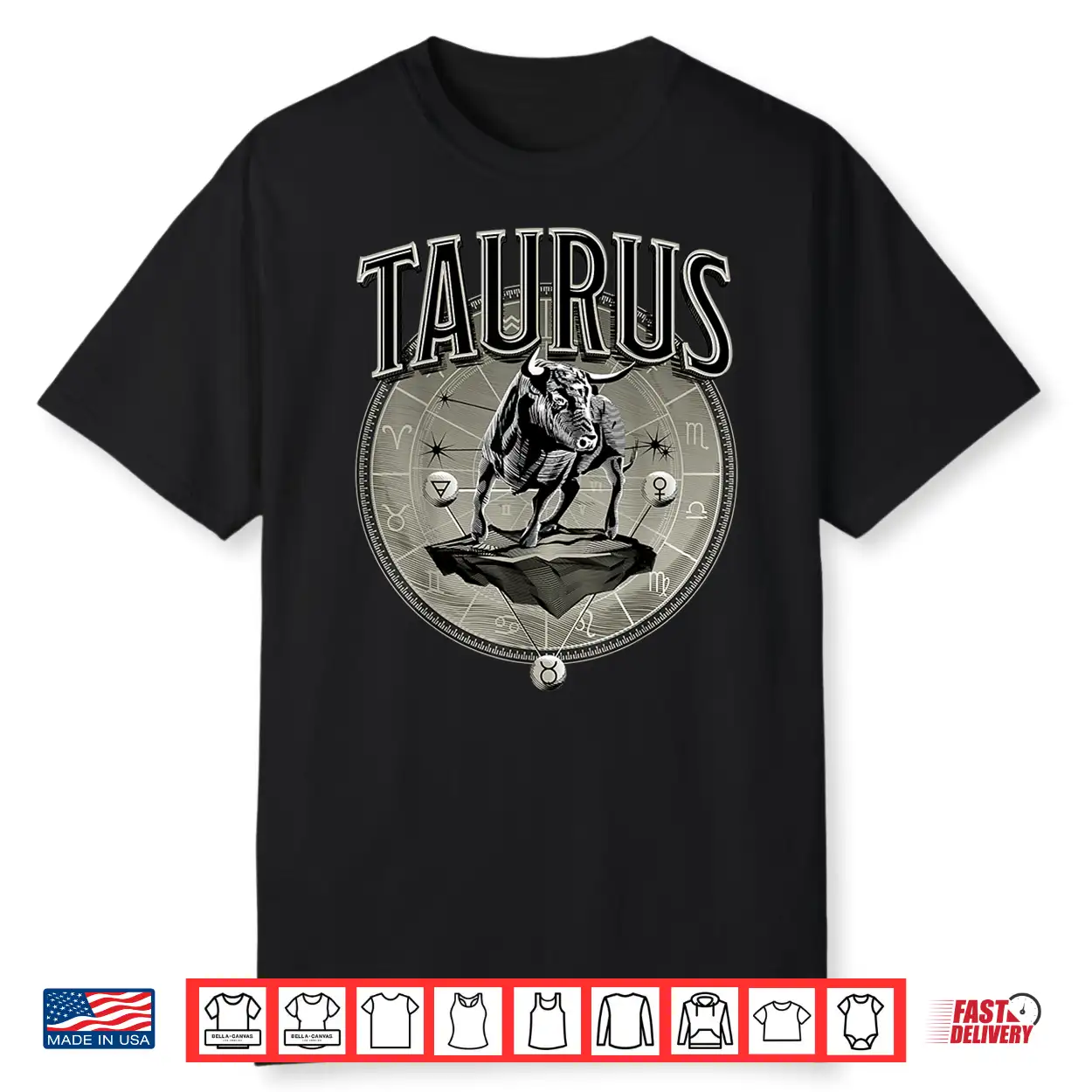 Taurus Tee Men Zodiac Sign Taurus Shirt Taurus Tee Men Zodiac Sign Taurus Shirt