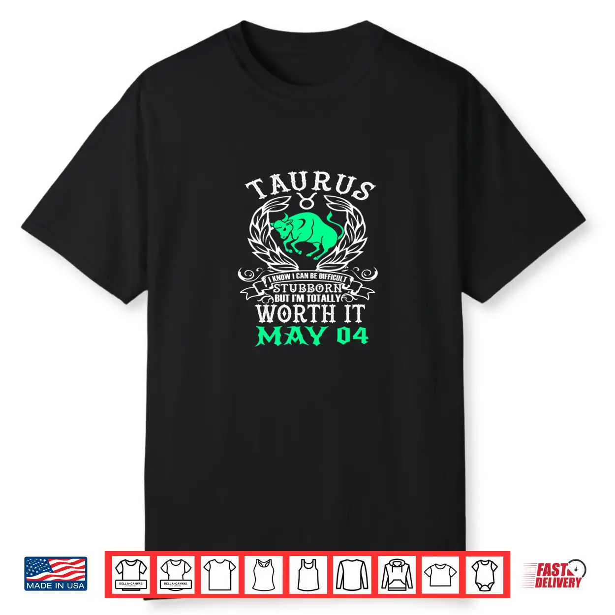 Taurus Zodiac May 04 Women Men Horoscope Sign Birthday Shirt Taurus Zodiac May 04 Women Men Horoscope Sign Birthday Shirt