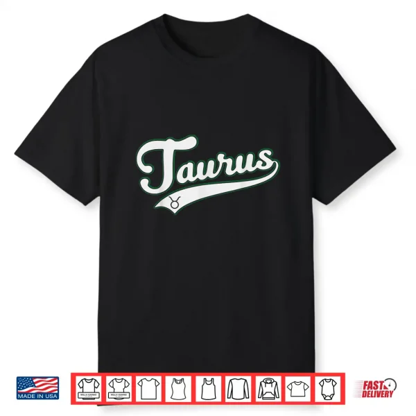 Taurus Zodiac Sign April May Birthday Gift Astrology Retro Shirt