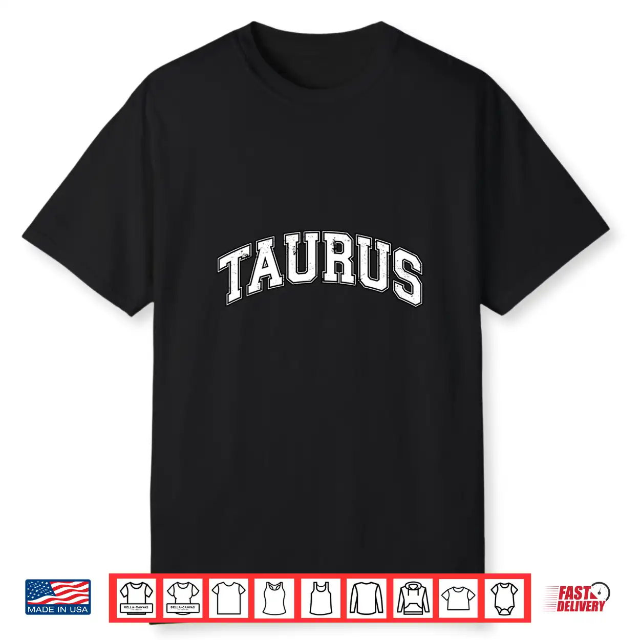 Taurus Zodiac Sign Varsity Shirt Taurus Zodiac Sign Varsity Shirt
