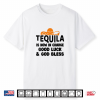 Tequila Is Now In Charge Good Luck And God Bless Margarita Shirt