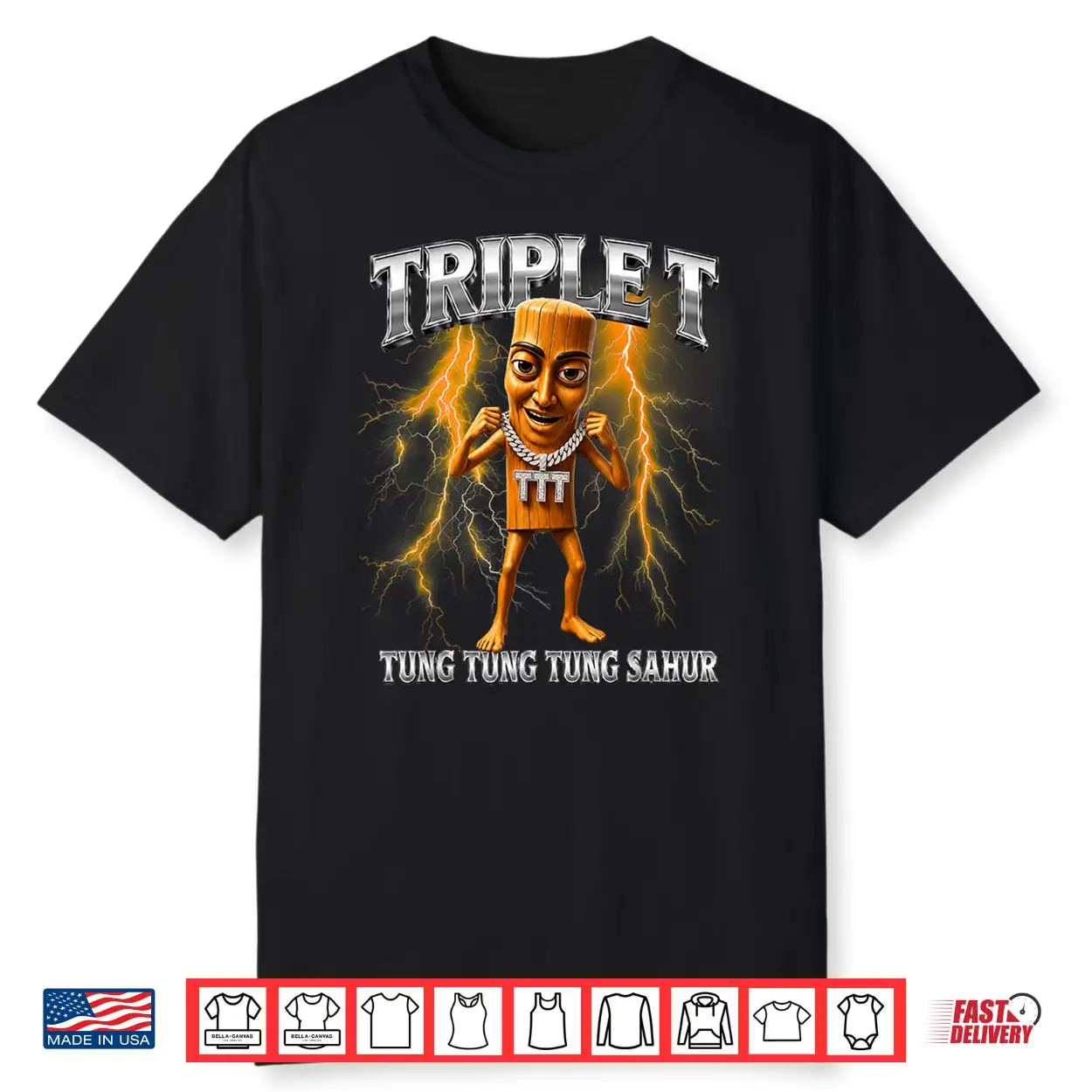 Triple T Tung Tung Tung Sahur Shirt Triple T Tung Tung Tung Sahur Shirt