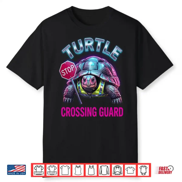 Turtle Crossing Guard PNG