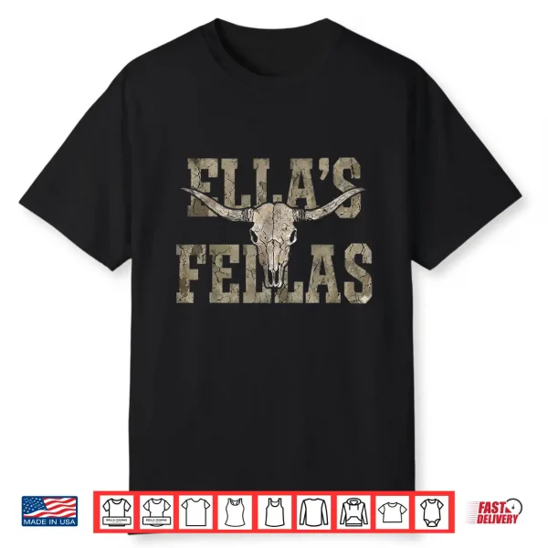 Vintage Ella Name Gifts For Men Boys Kid Shirt