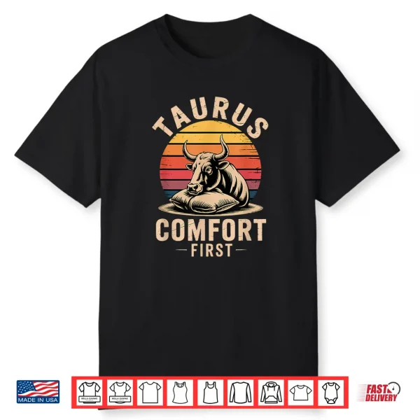 Vintage Taurus Horoscope Astrology And Zodiac Clothing Shirt