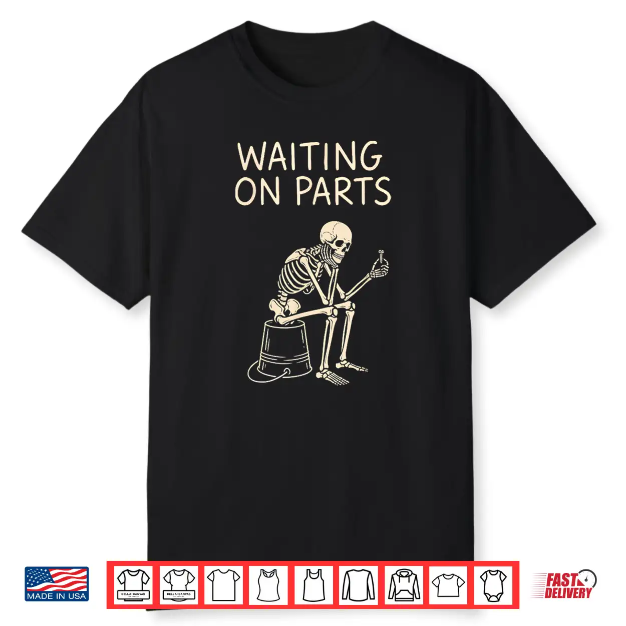 Waiting On Parts Mechanic Men Auto Repair Car Technician Shirt Waiting On Parts Mechanic Men Auto Repair Car Technician Shirt